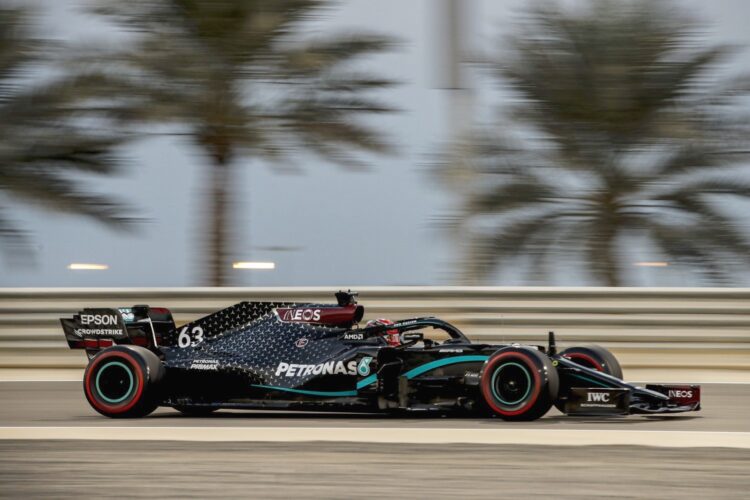 Russell downplays “deceiving” fastest Sakhir GP practice lap times