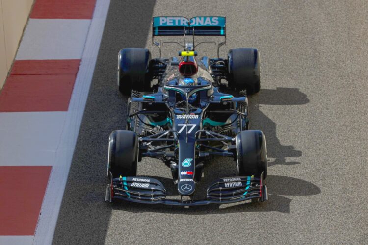 Bottas leads a Mercedes 1-2 in 2nd Abu Dhabi GP practice