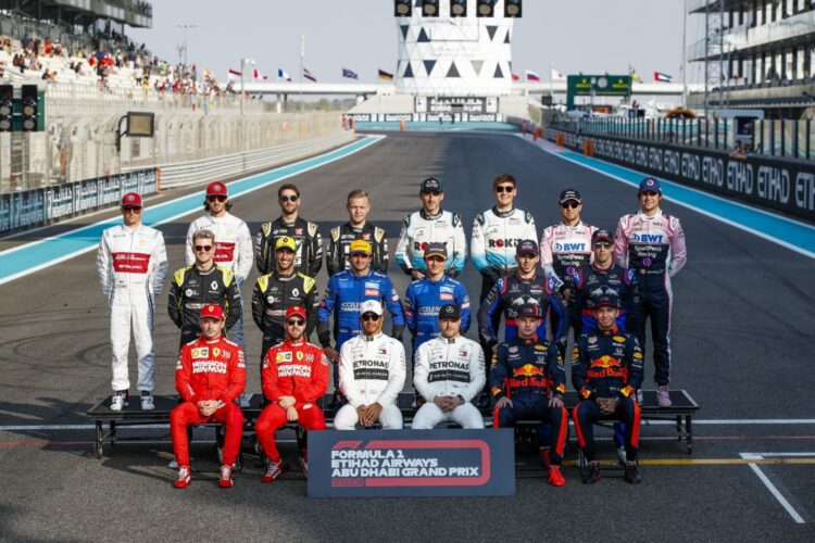 Provisional 2021 F1 entry list published by FIA