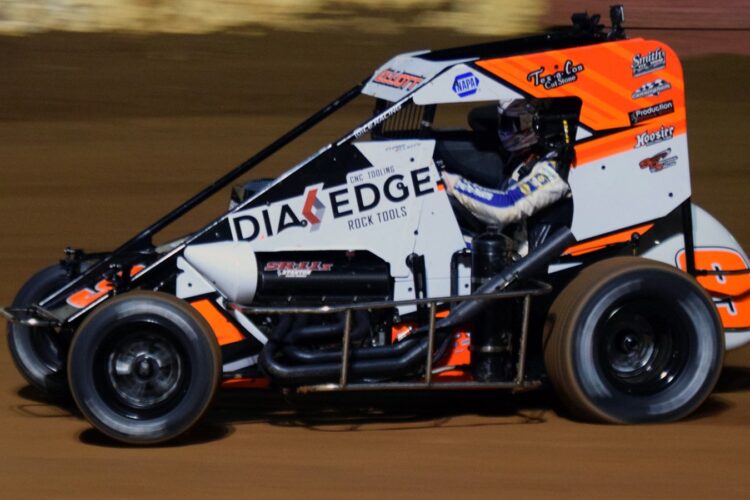 Elliott impresses Briscoe, Reddick in prep for Chili Bowl