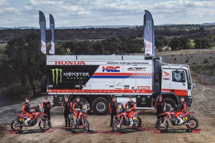 Honda out to defending the #1 at the 2021 Dakar Rally