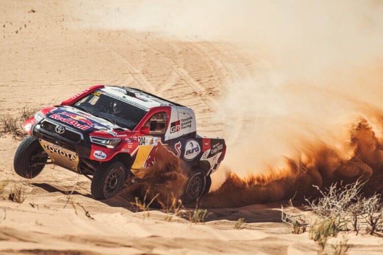 Dakar Stage 11: Al-Attiyah beats Peterhansel, Benavides tops in bikes