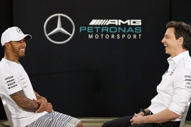 Wolff ‘not worried’ about Hamilton contract rumors