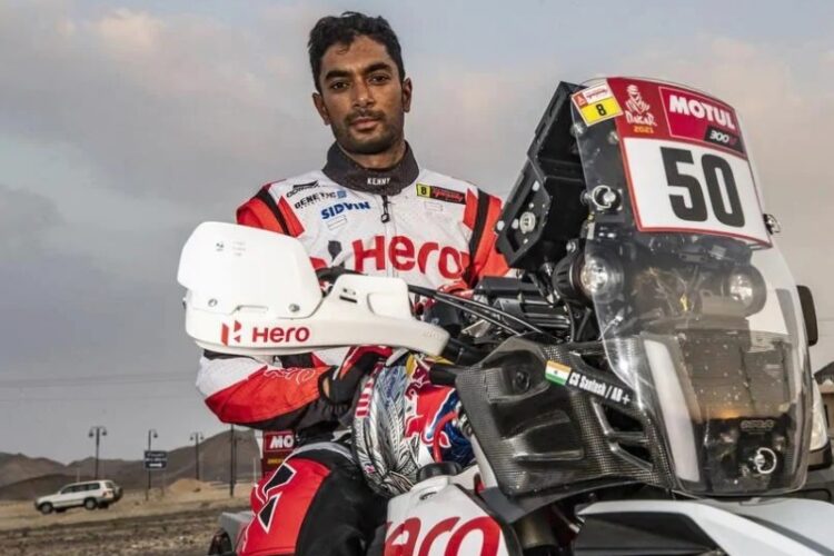 Indian motorcycle rider Santosh flown to hospital in Riyadh after Dakar Rally crash