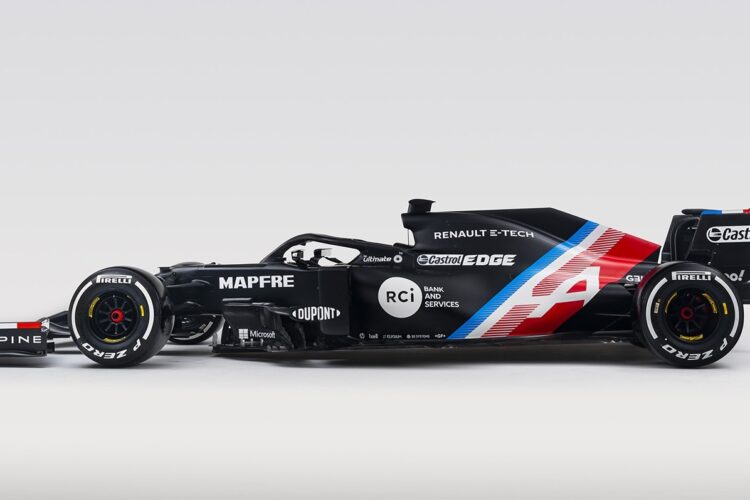 Alpine F1 (formerly Renault) reveals interim livery
