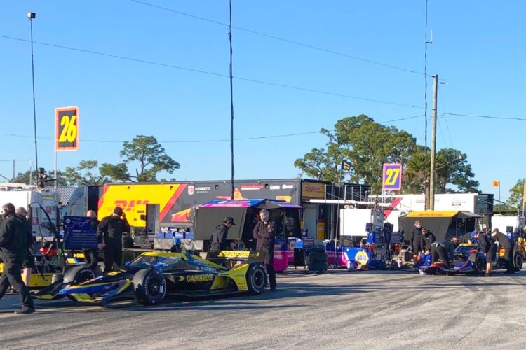 IndyCar Sebring Test Day 2: Rossi on top midday