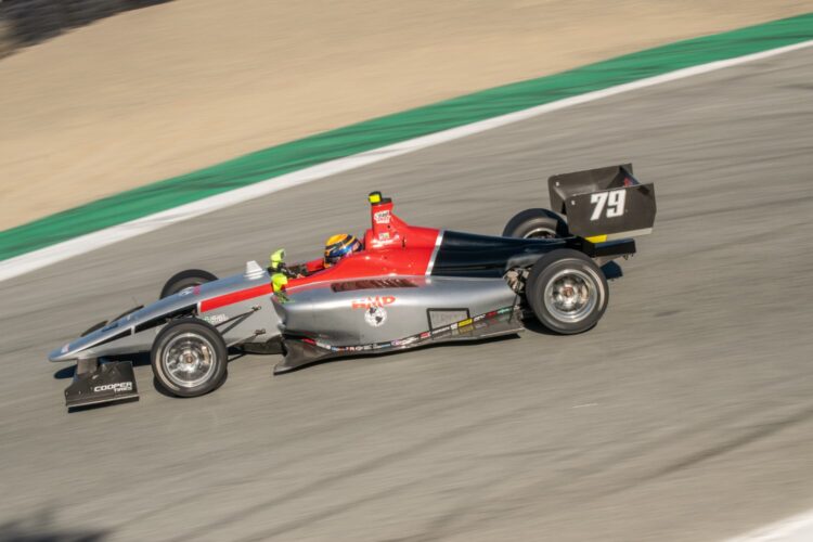 IndyLights Team Descends on Laguna Seca for Pre-Season Testing