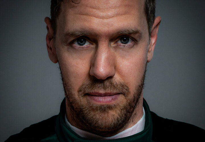 Vettel spends first day at Aston Martin