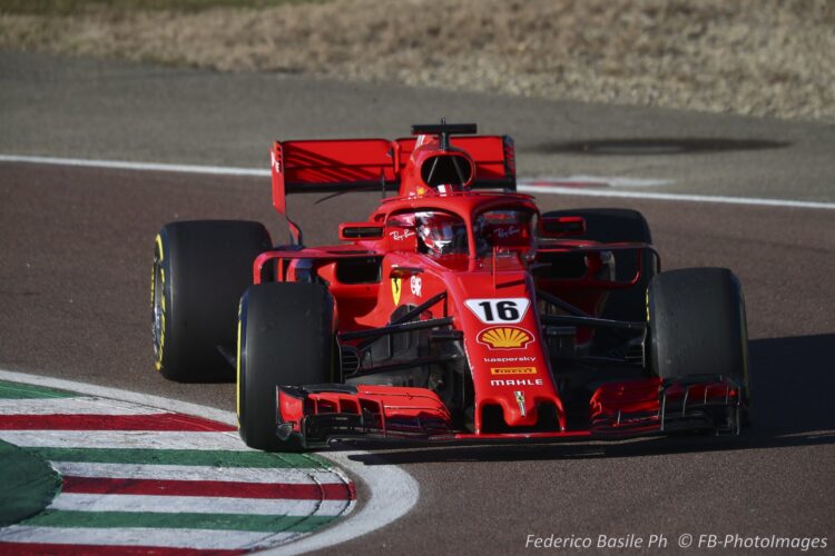 Exclusive Day 2: First images of Charles Leclerc at Fiorano