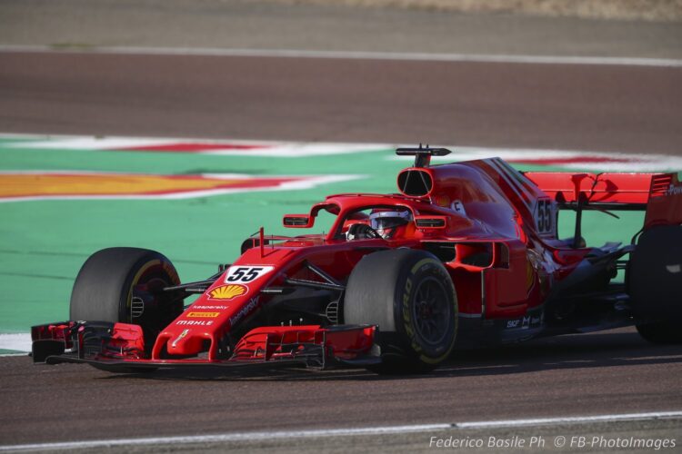 Exclusive Day 4 Photos: Sainz Jr. continues testing at Fiorano