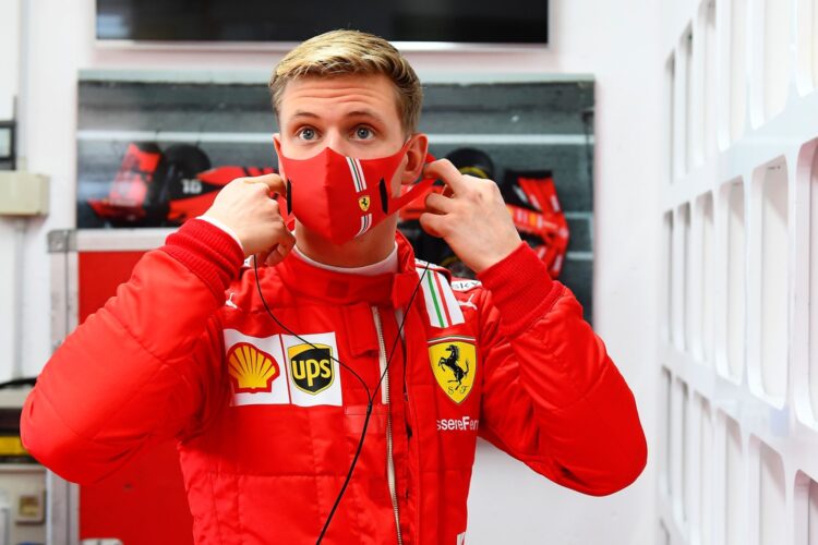 Exclusive Photos Day 5: Mick Schumacher back in Ferrari Friday morning