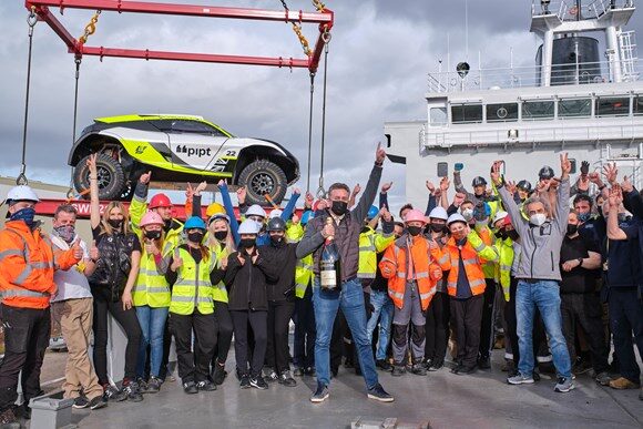 Extreme E’s diesel polluting ship prepares to set sail for opening race