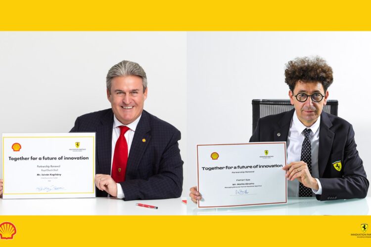 Ferrari and Shell Extend Partnership Till 2030