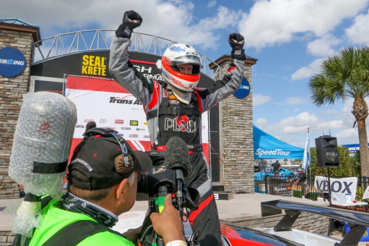 Starting Last, Dyson Charges to Trans Am Victory at Sebring