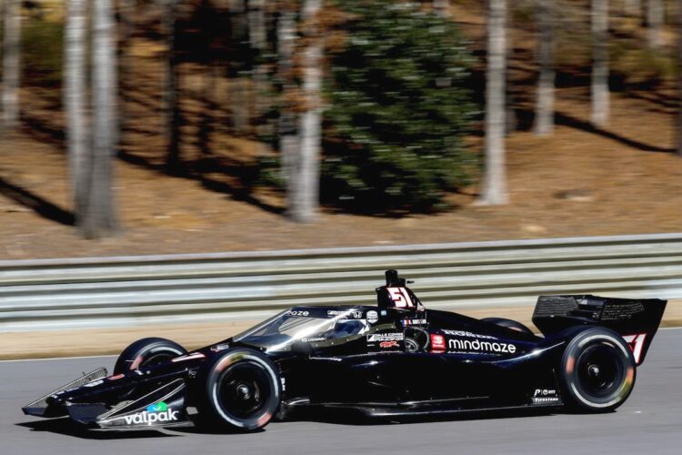 Romain Grosjean Completes First IndyCar Test