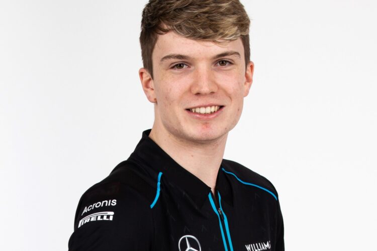 Ticktum continues as Development Driver with Williams Racing