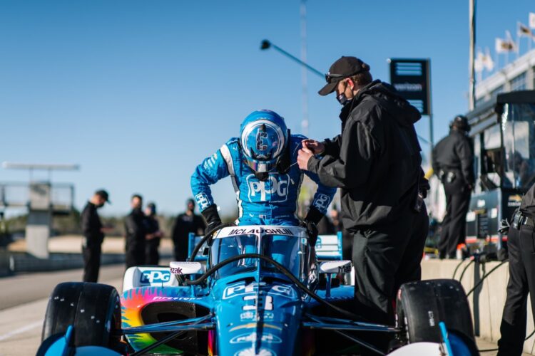 Team Penske sees real benefit from adding 4th car for McLaughlin