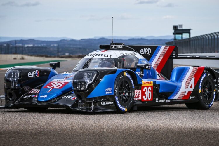 Alpine A480 LMP1 car for 2021 Revealed