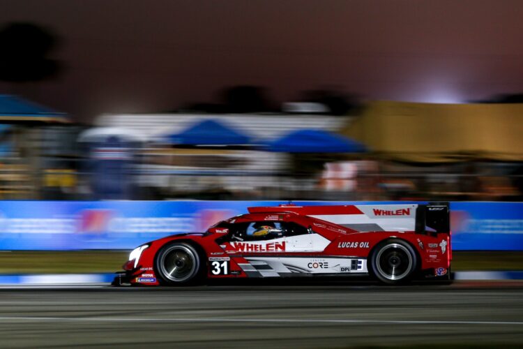 #31 Action Express sweeps all 12 Hours of Sebring Thursday practice sessions