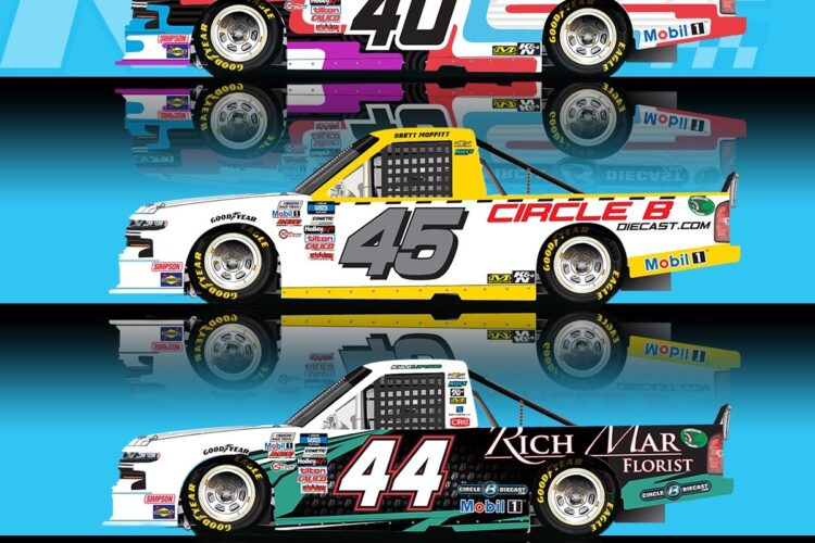 CircleBDiecast.com and Niece Motorsports Team up for the Pinty’s Truck Race on Dirt