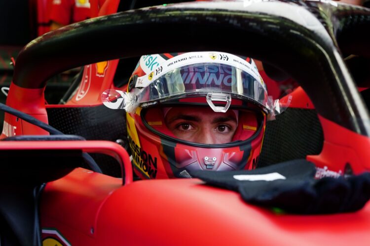 First Ferrari race not time to ‘attack’ – Sainz Jr.