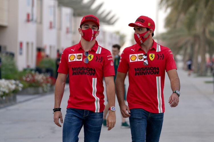 Sainz Jr. a closer teammate than Vettel – Leclerc
