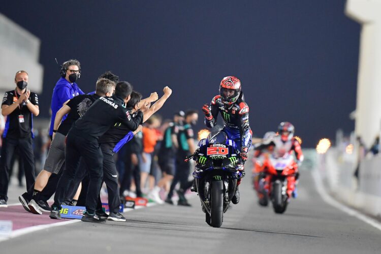 MotoGP: Quartararo claims victory in a breathless Doha dogfight