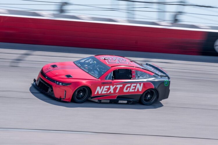 Tyler Reddick tests NASCAR Next Gen car at Darlington tire test