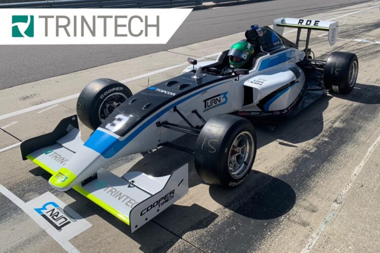 James Roe Partners with Trintech for 2021 Indy Pro 2000 Championship