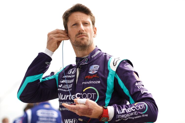 Grosjean leaning toward another year in IndyCar