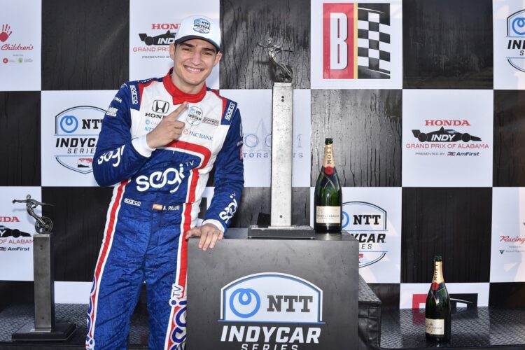 Alex Palou wins GP of Alabama IndyCar race