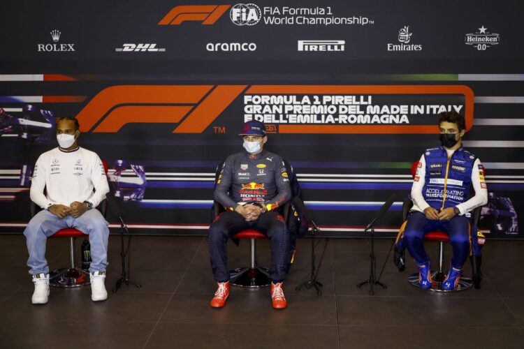 F1 Imola Sunday Press Conference