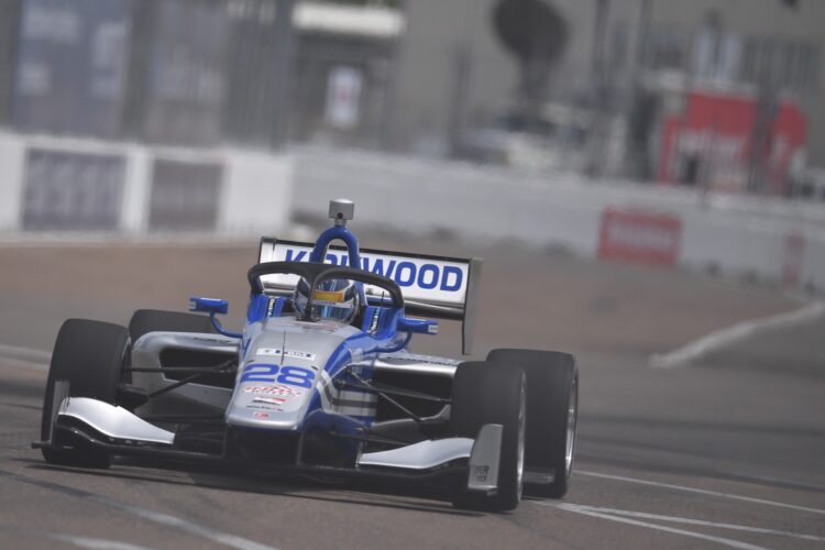 Five Different Road to Indy Pole Winners in St. Petersburg