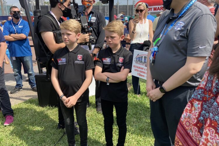 Dan Wheldon’s boys to drive for Andretti Autosport