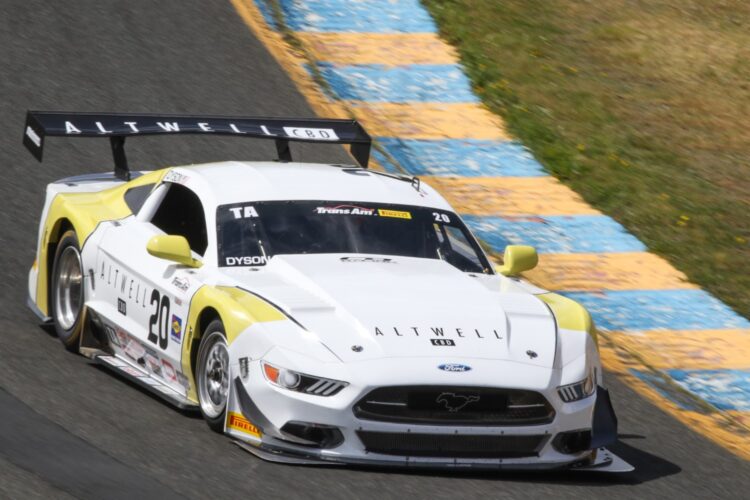 Dyson Breaks Trans Am Track Record in Sonoma Qualifying