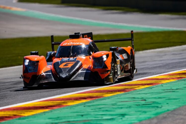 WEC: G-Drive Racing top times in morning test session at Spa
