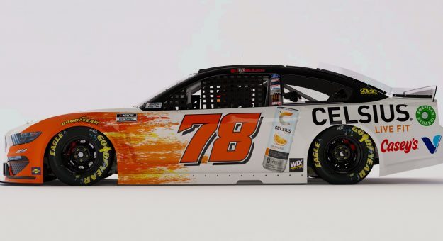 Celsius sponsoring B.J. McLoed at Kansas Speedway