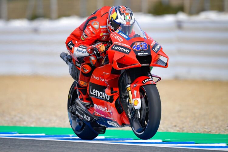 Miller takes MotoGP win at Jerez for a Ducati 1-2