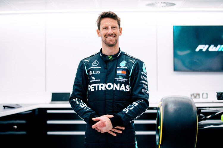 Grosjean to test Mercedes F1 car