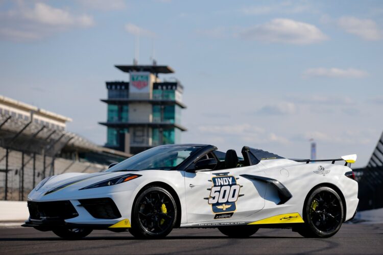 IndyCar: 2021 Mid-Engine Corvette Stingray Convertible To Lead 500 Field