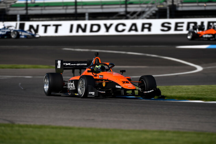 Indy Lights: Lundqvist wins pole for GP of Indy Race 1
