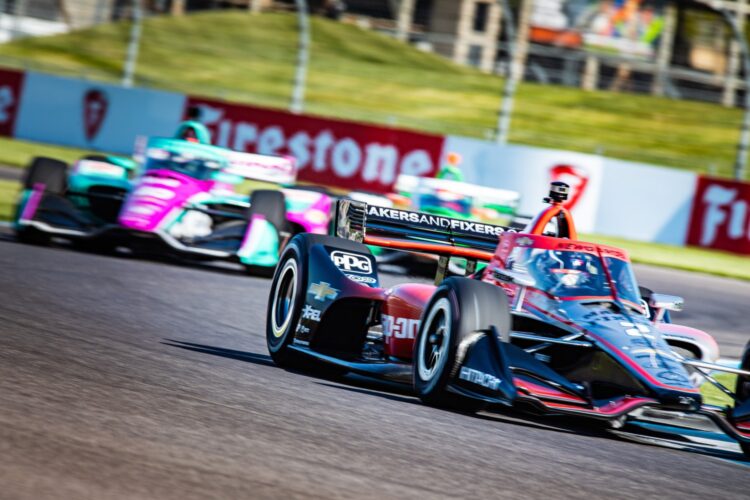 IndyCar: Newgarden tops Practice 2 at Indy