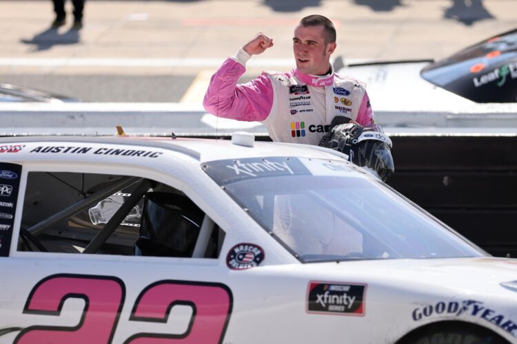 NASCAR: Austin Cindric collects third Xfinity win of the season at Dover