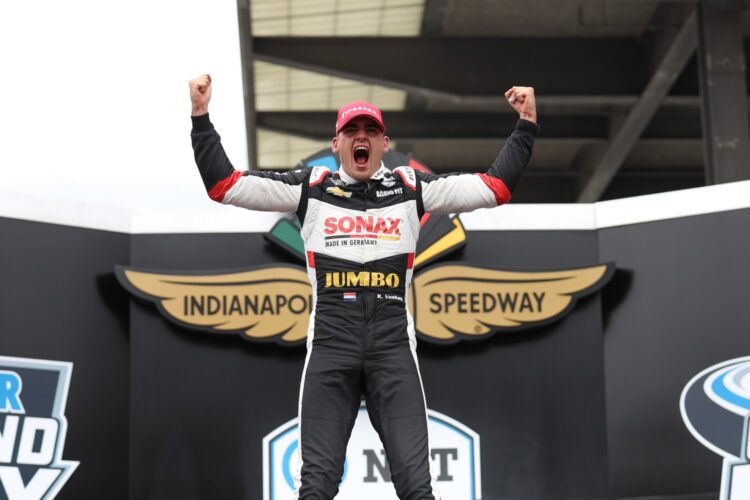 IndyCar: Veekay gets first IndyCar win in GMR Grand Prix