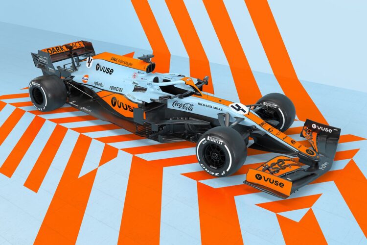 F1: McLaren unveils special livery for Monaco GP