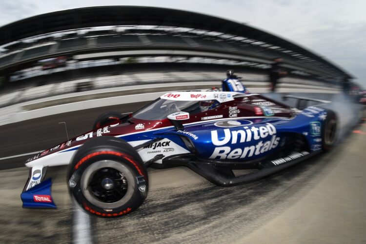Indy 500: Rahal leads Dixon in opening practice