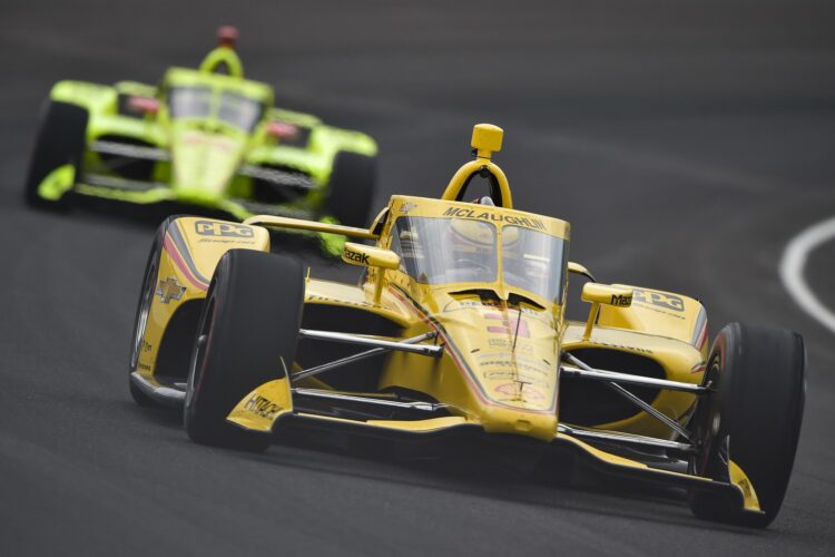 McLaughlin crowned Indianapolis 500 Rookie of the Year