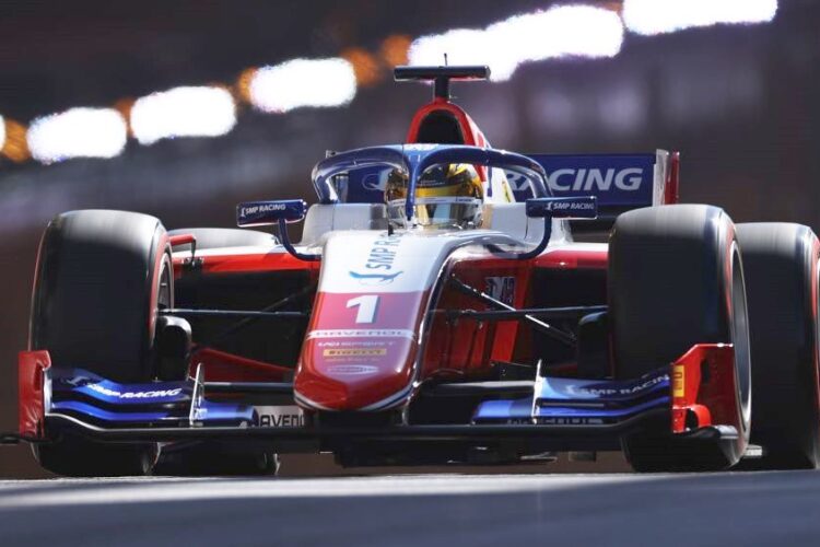 F2: Shwartzman fastest in Monaco practice