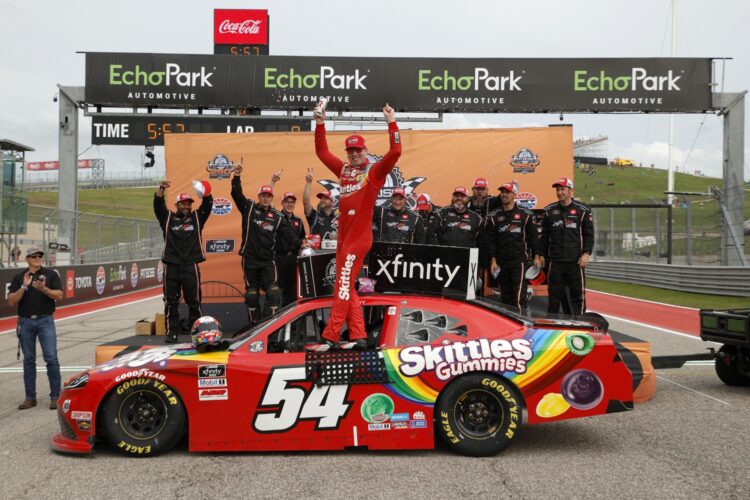 Kyle Busch wins at COTA for 98th NASCAR Xfinity Series Victory