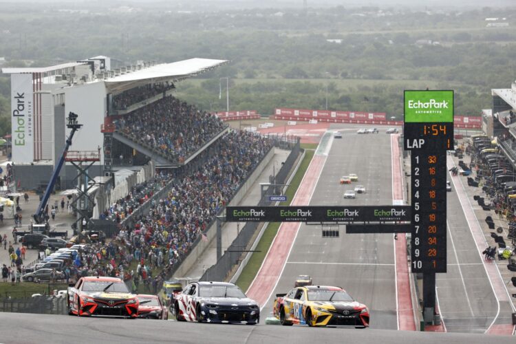 Video: Scary NASCAR Cup race accident at COTA